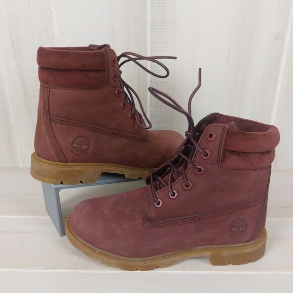 Timberland Shoes - Timberland Linden Woods 6-In Waterproof Ankle Boots Women's Size 6 Burgundy